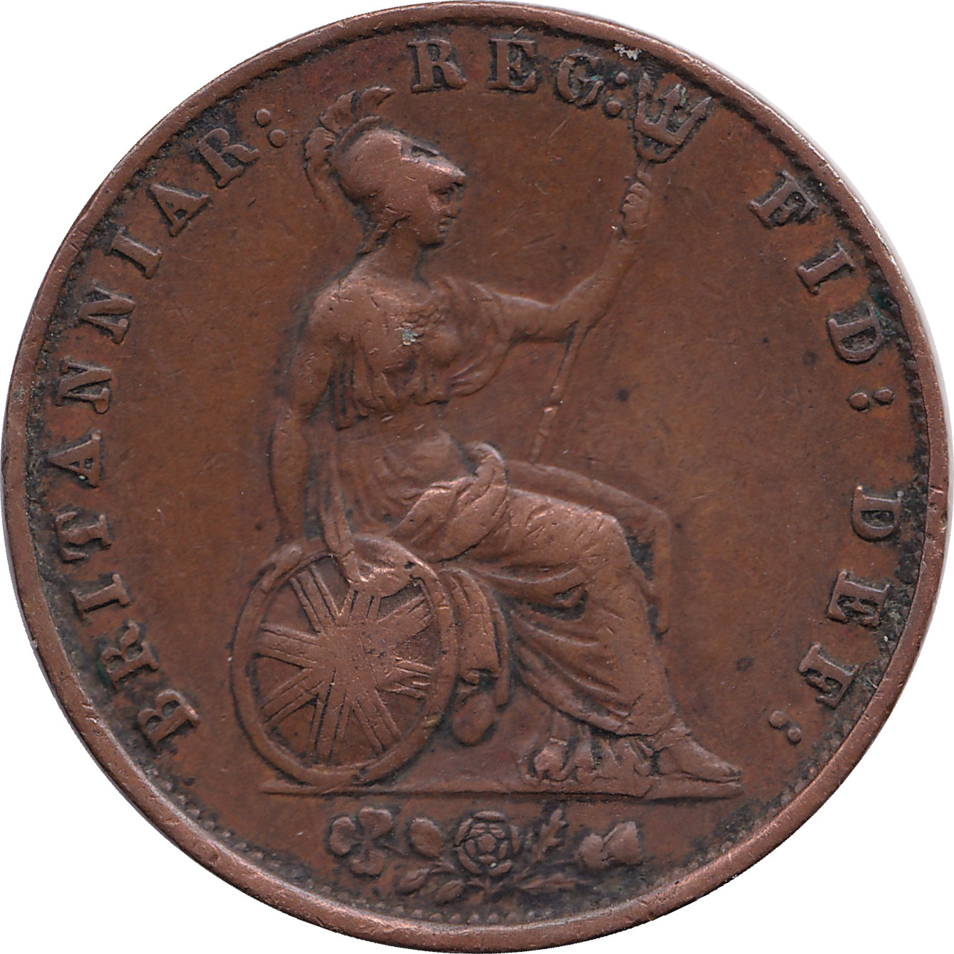 1/2 penny - Victoria - Young head