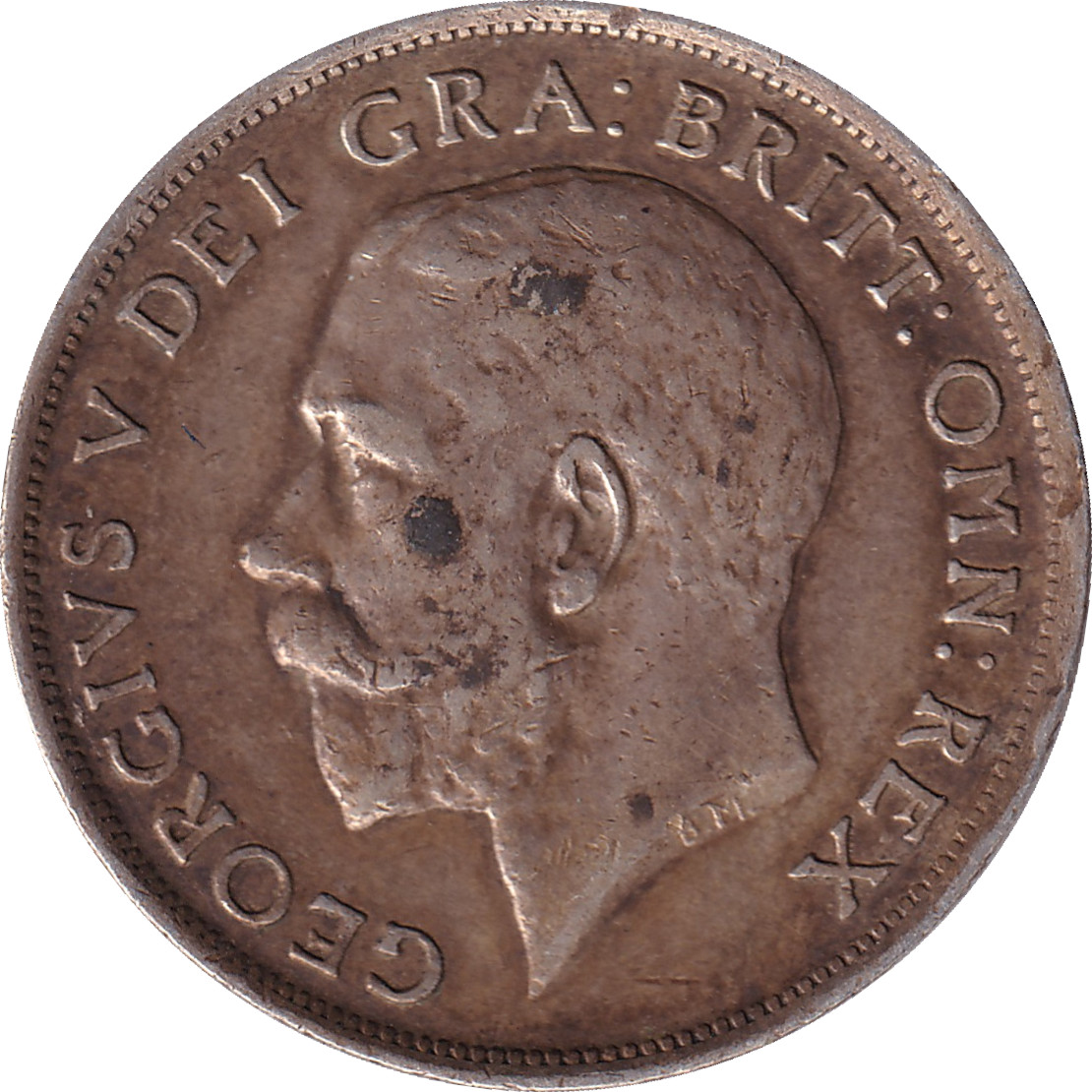 1 shilling silver - George V - Lion et couronne