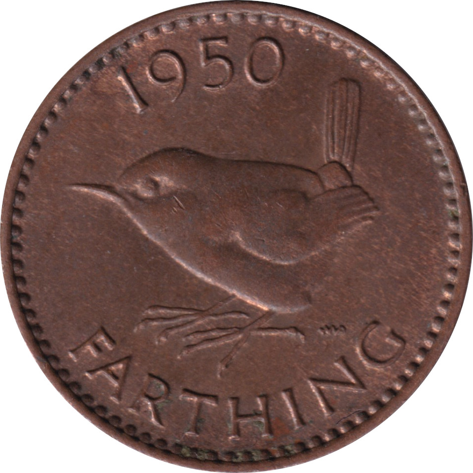 1 farthing - George VI - King