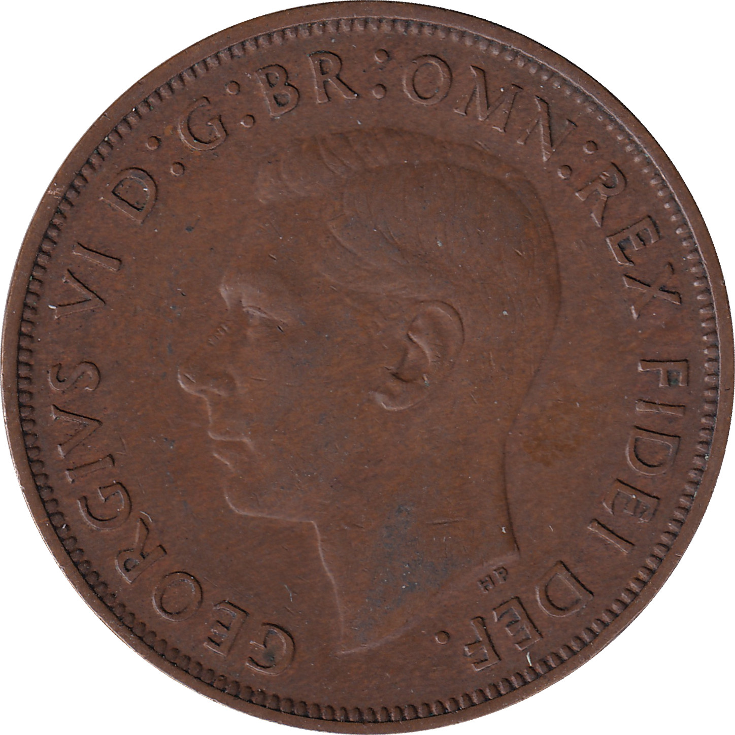 1 penny - George VI - King