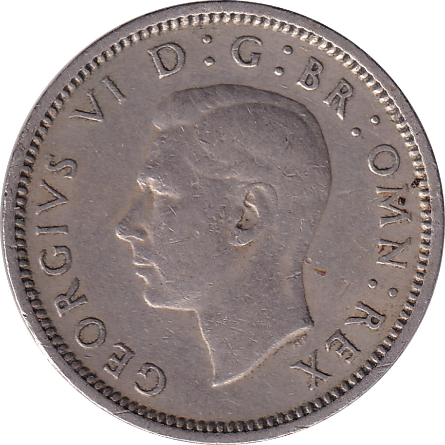 6 pence - George VI - King