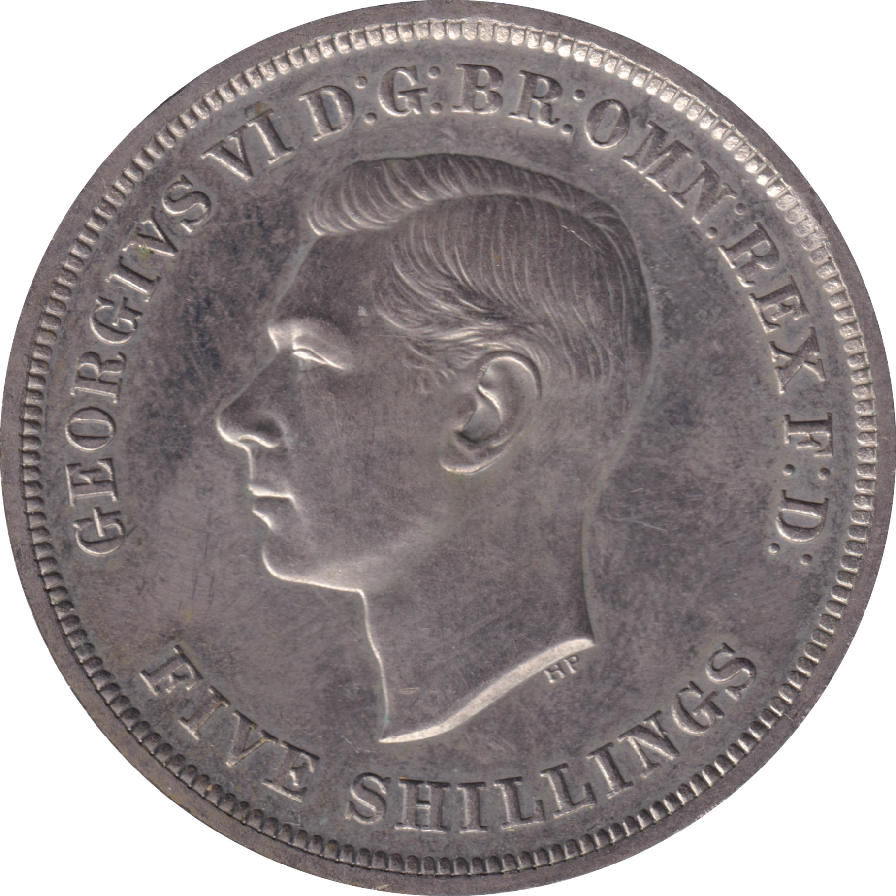 1 crown - George VI - Saint Georges