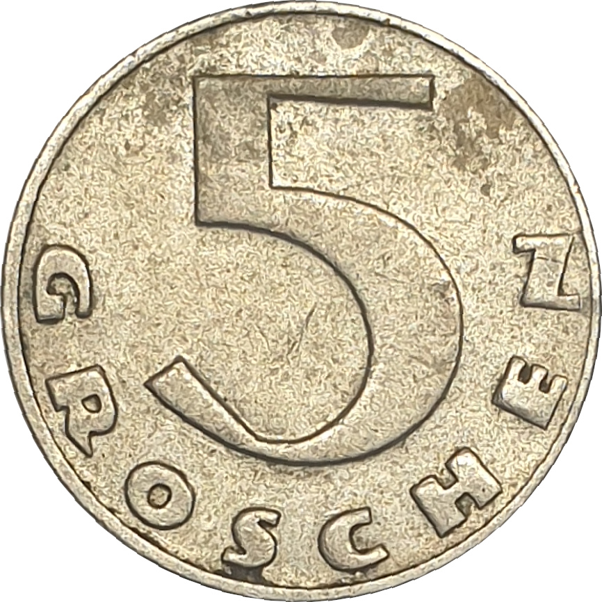 5 groschen - Cross