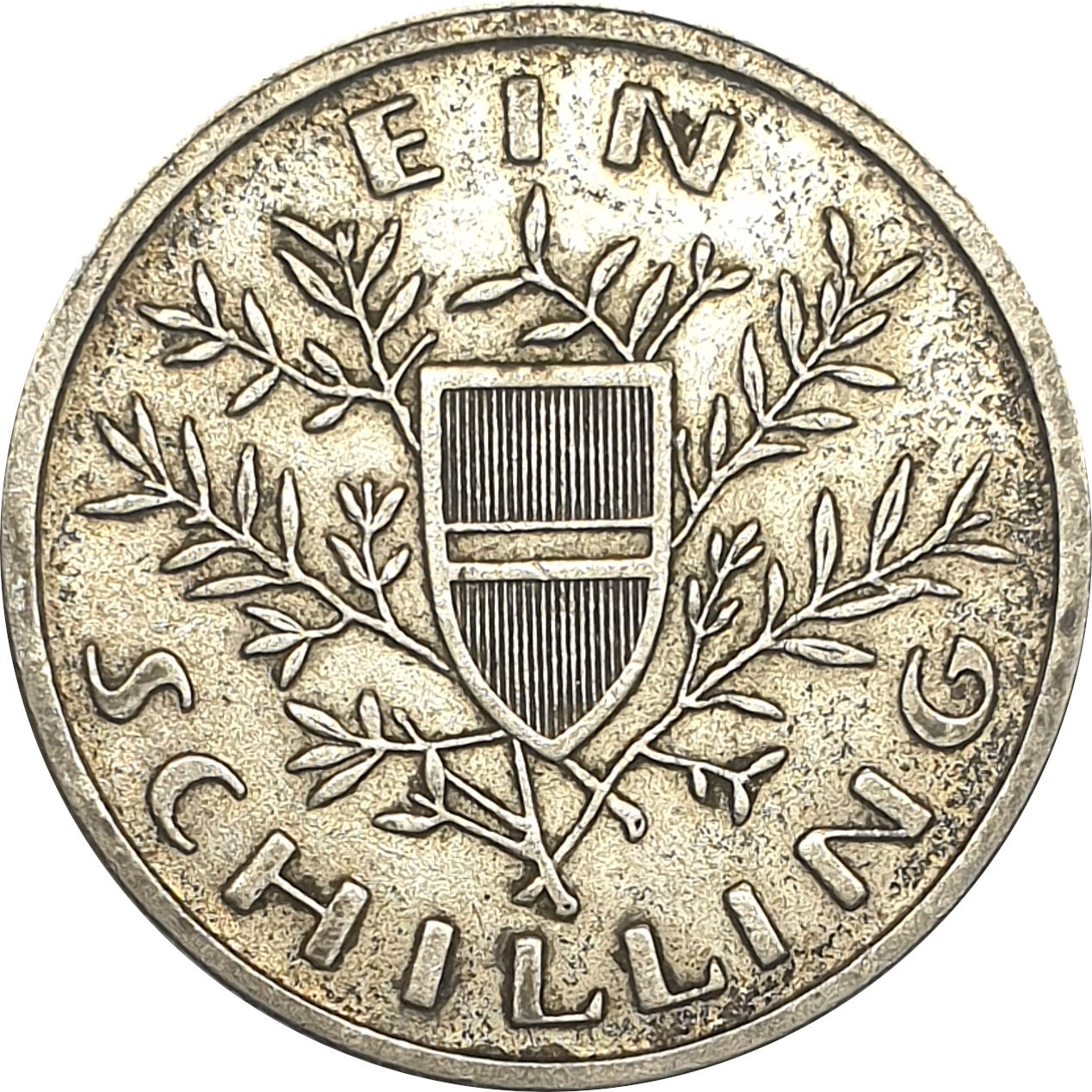 1 schilling silver - Parliament - Smallest 