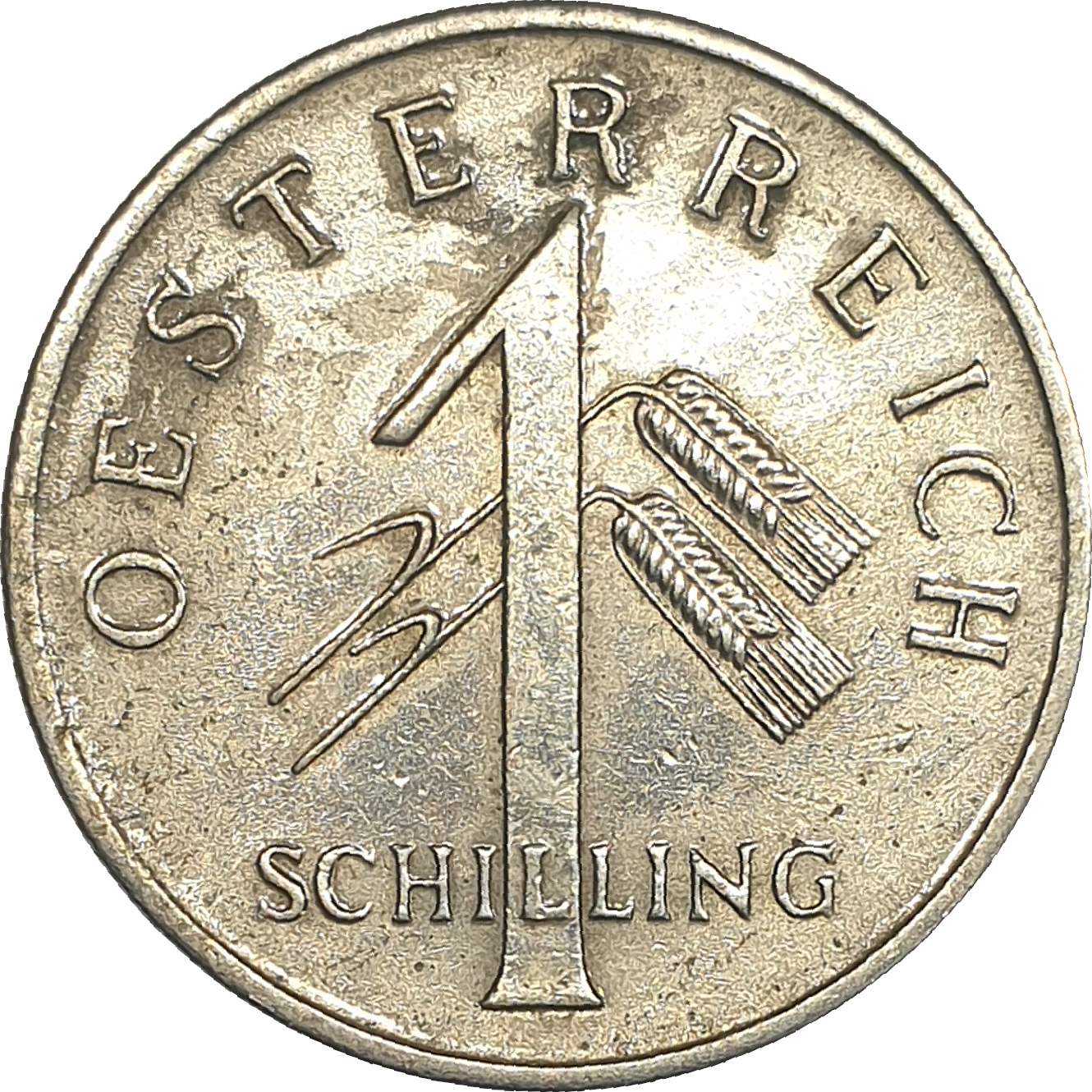 1 schilling - Aigle bicéphale