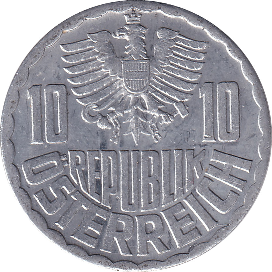 10 groschen - Small eagle