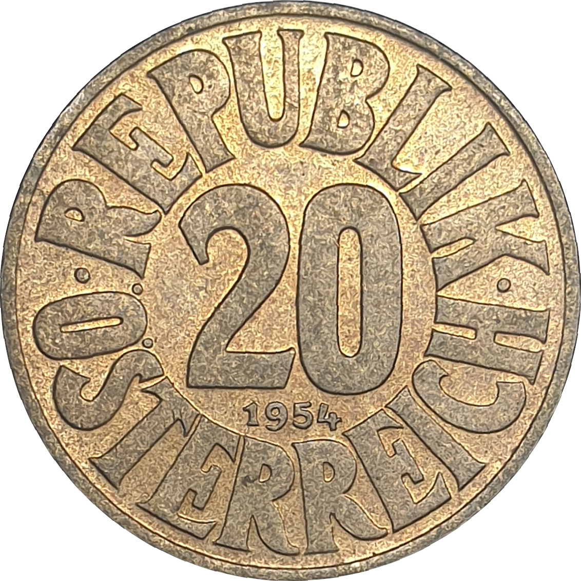 20 groschen - Eagle