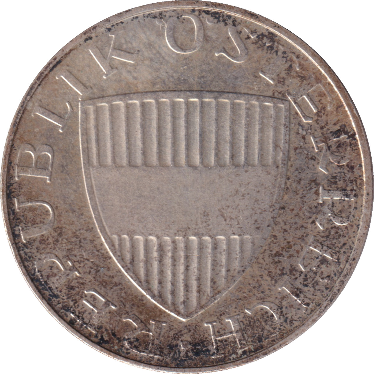 10 schilling silver - Shield