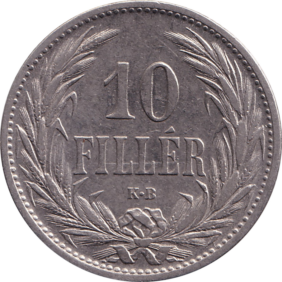 10 filler - François Jospeh I - Type 1