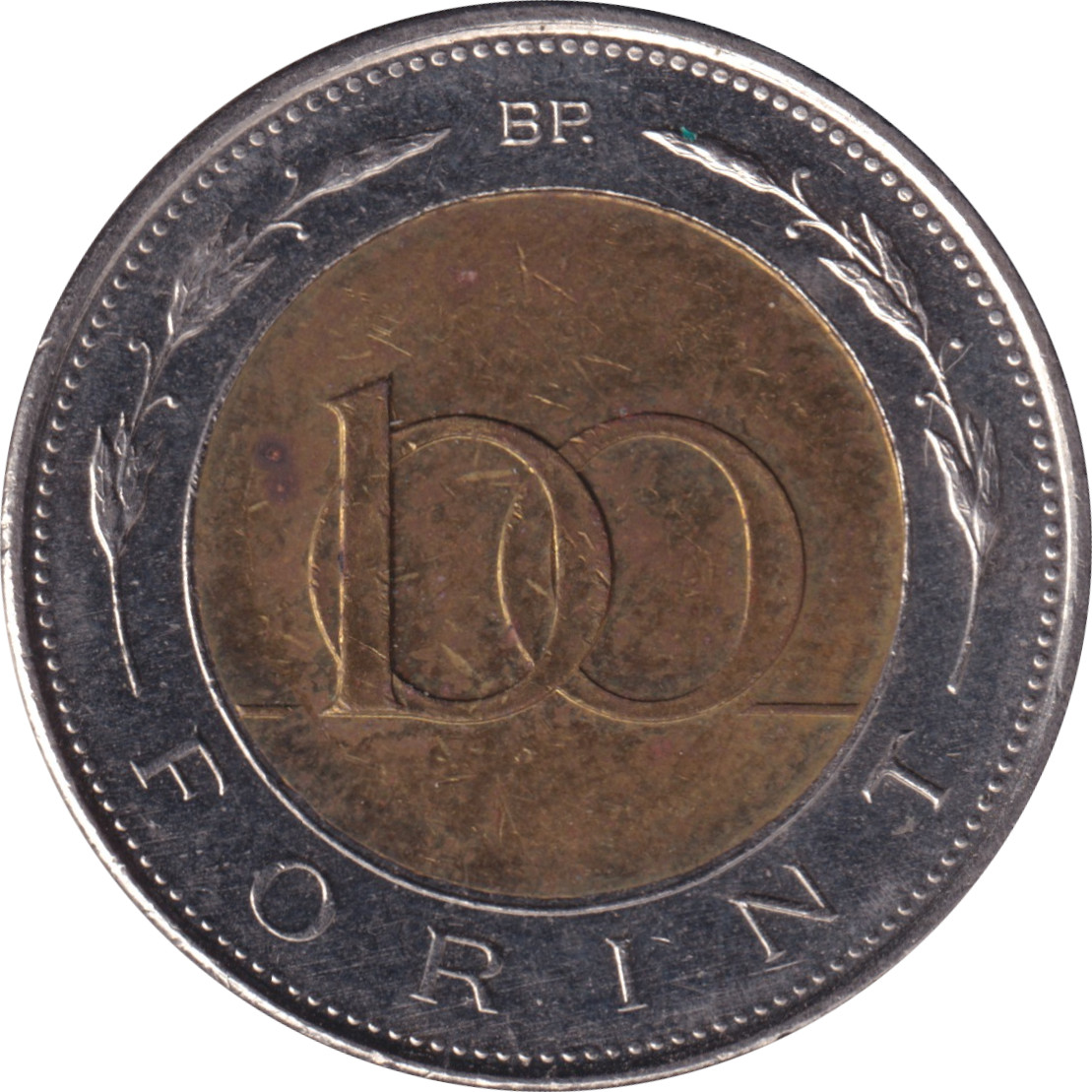 100 forint - Blason