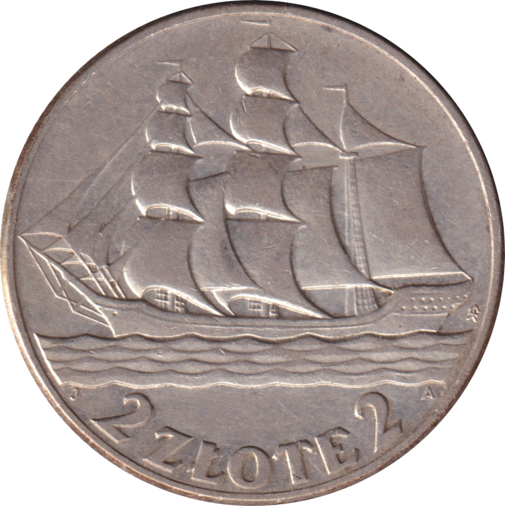 2 zlote silver - Port de Gdynia