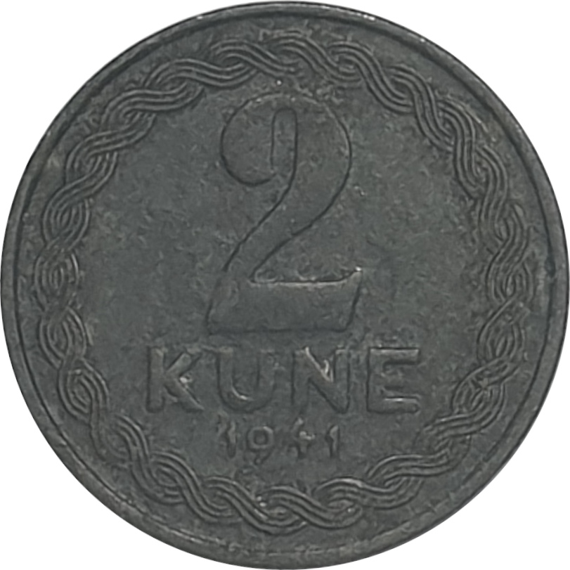 2 kune - Blason