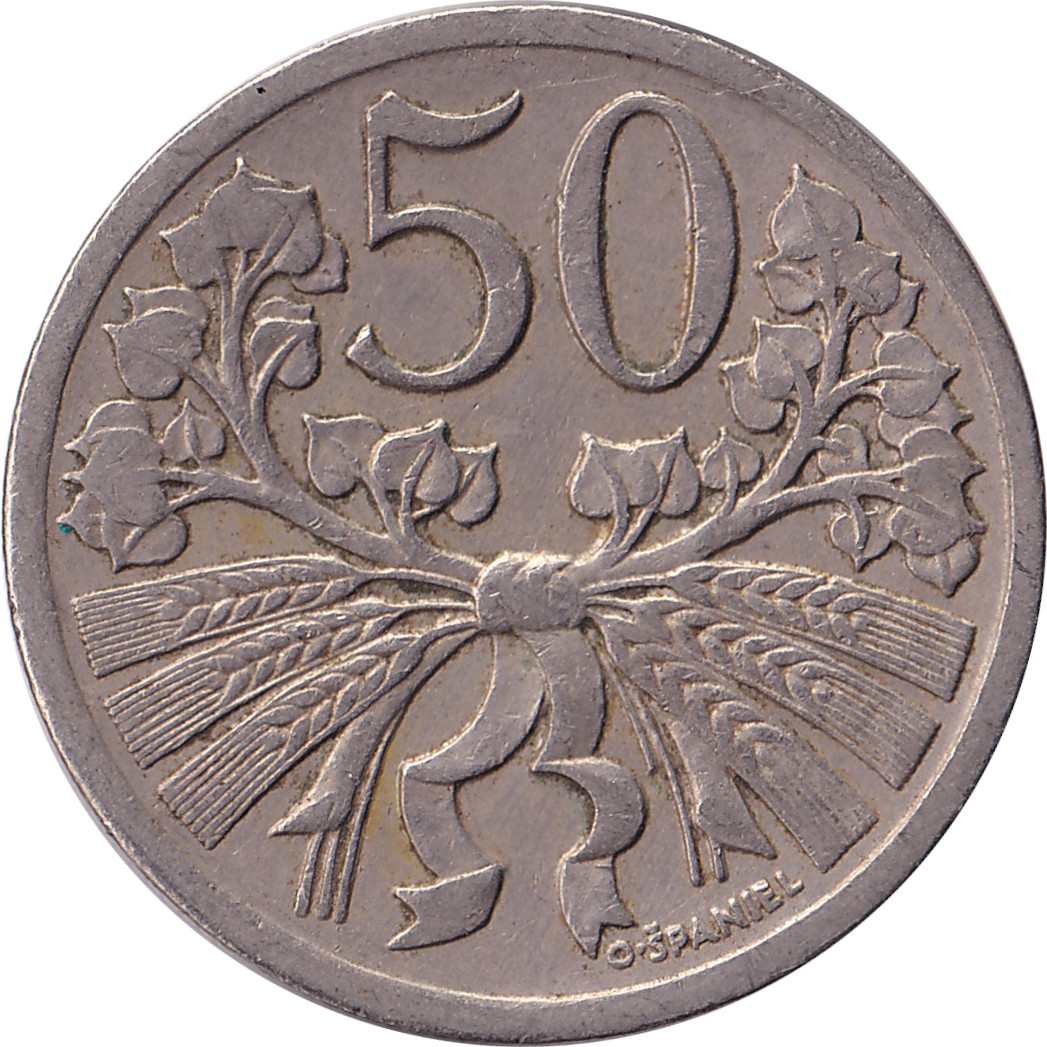 50 haleru - Première République