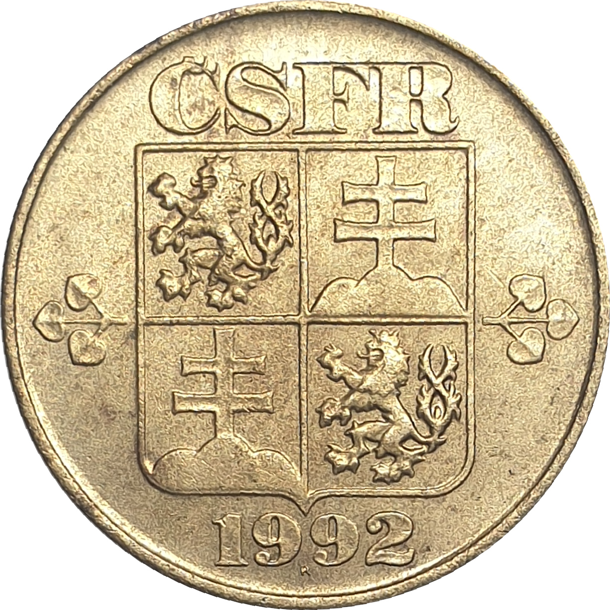 1 koruna - Blason