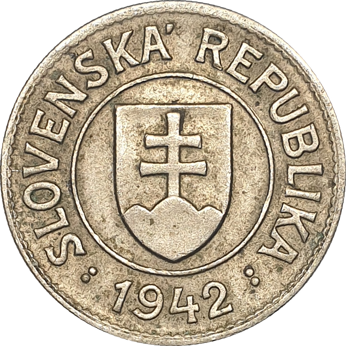 1 koruna - Blason