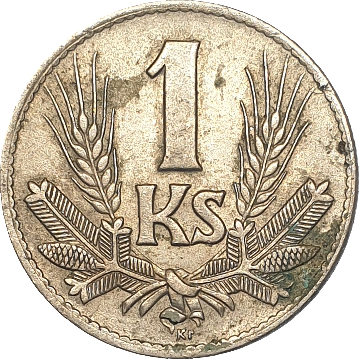 1 koruna - Blason