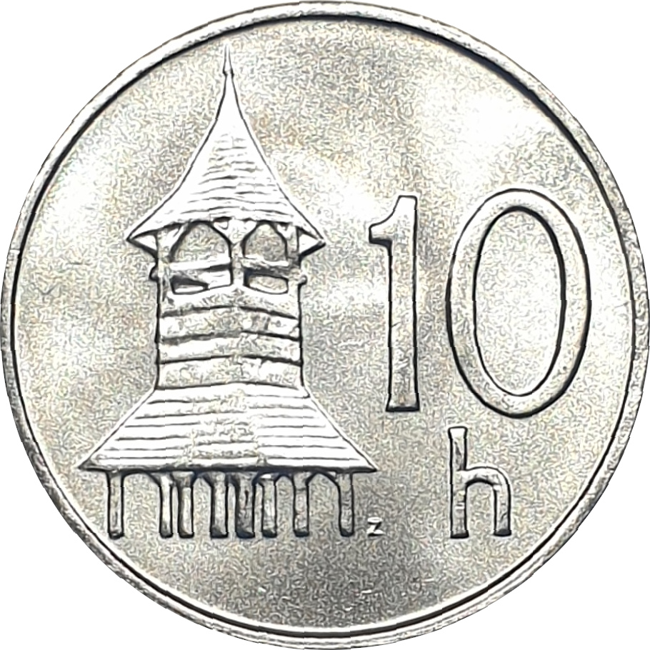 10 halierov - Église