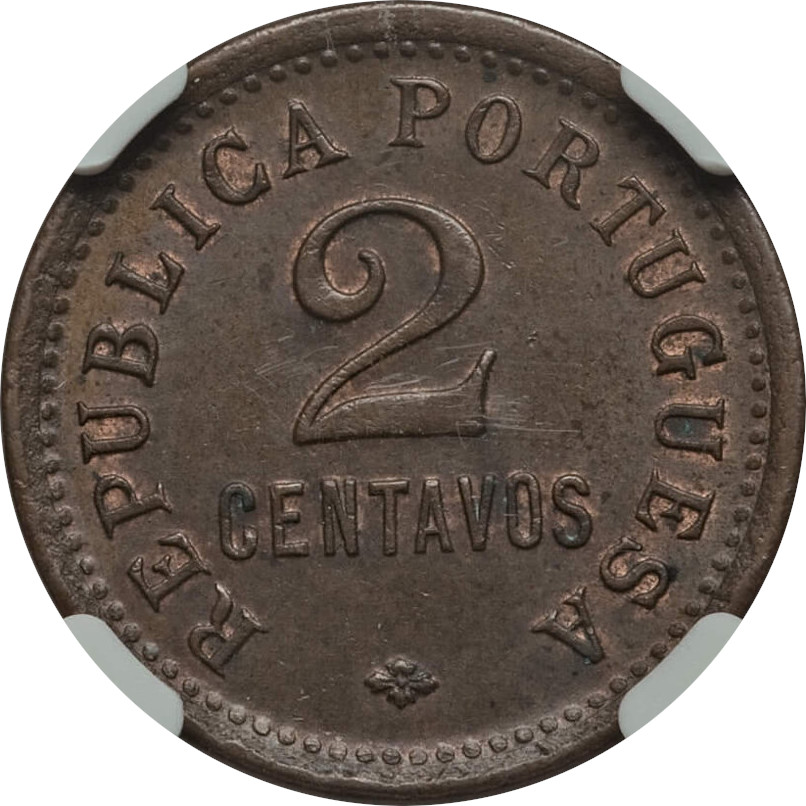 2 centavos - Blason