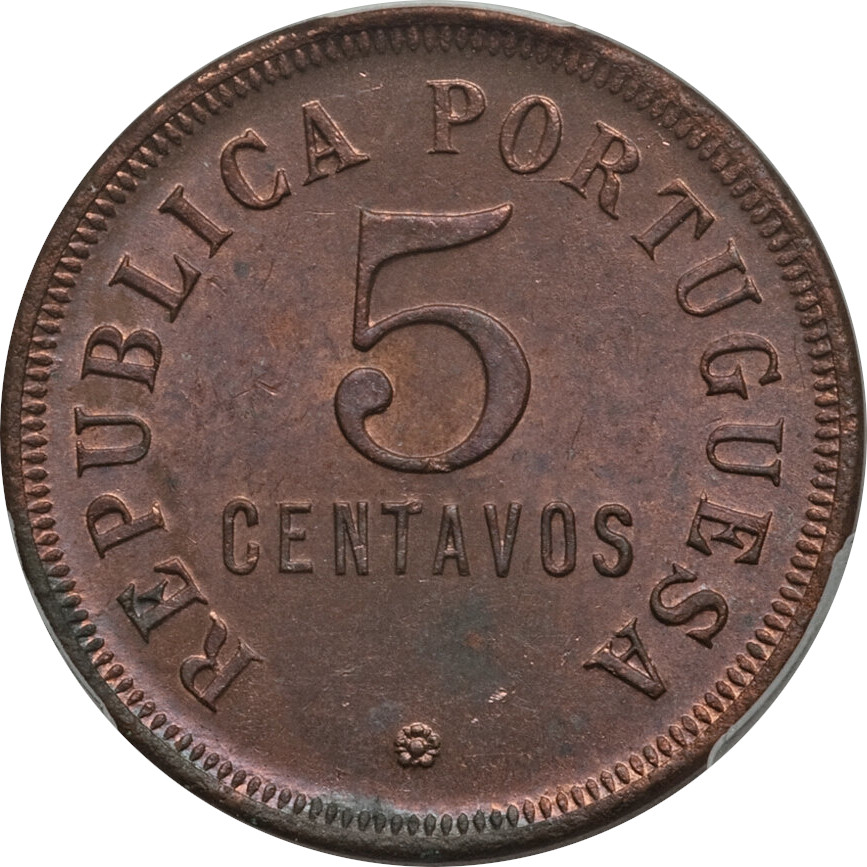 5 centavos - Blason