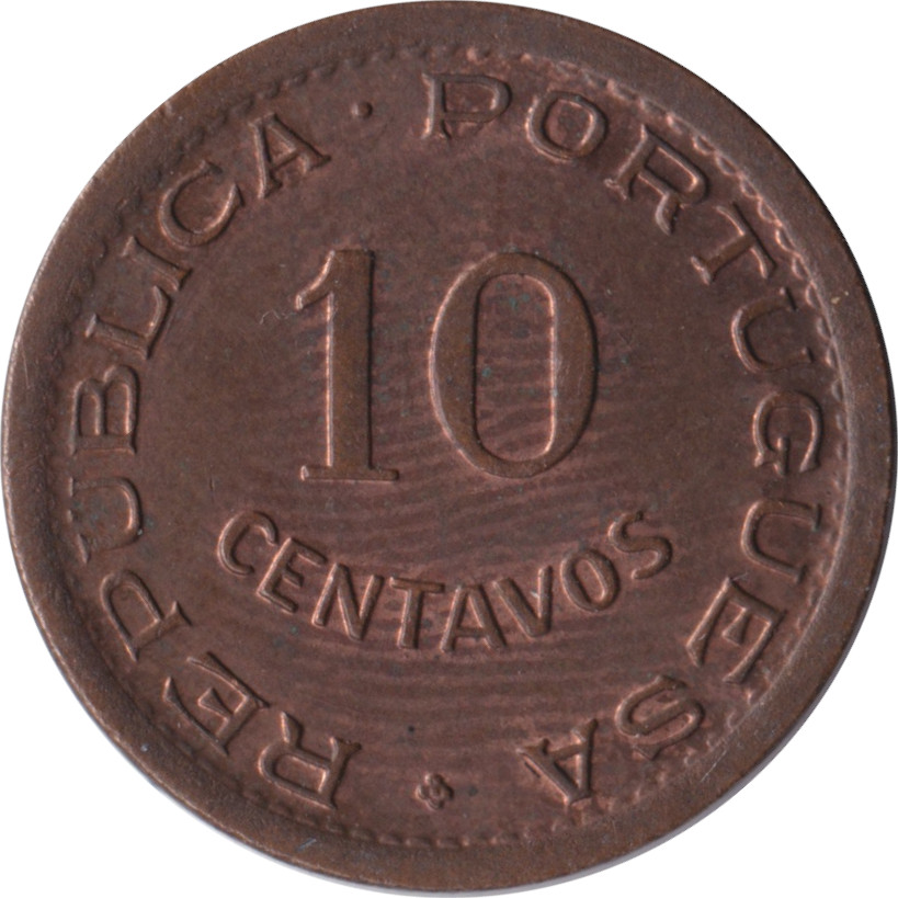 10 centavos - Blason