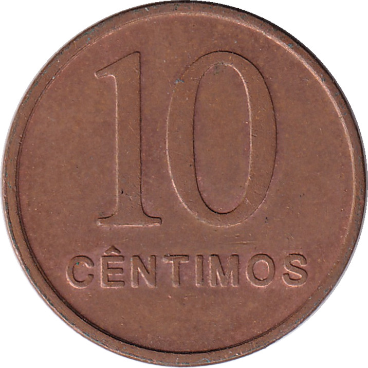 10 centimos - Armoiries