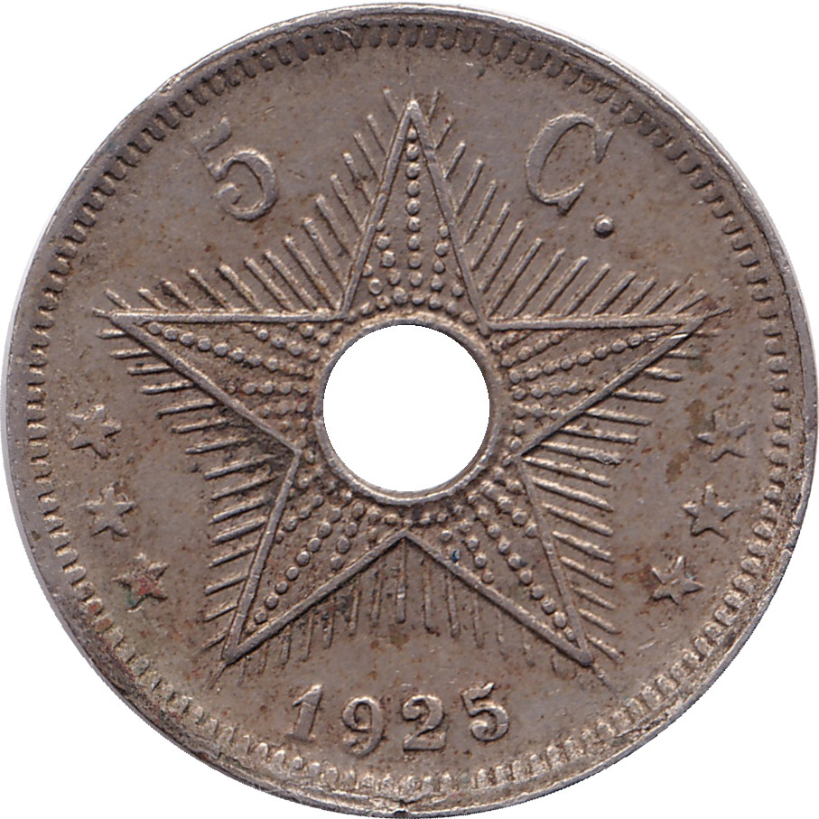 5 centimes - Albert I