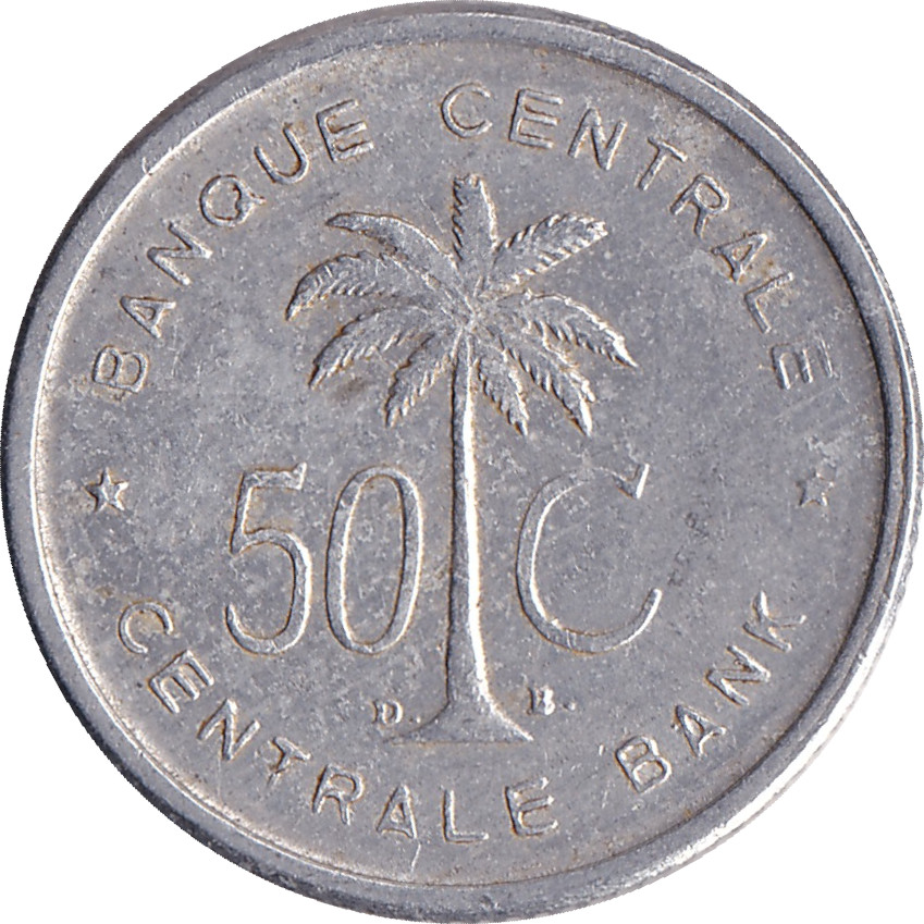 50 centimes - Baudouin