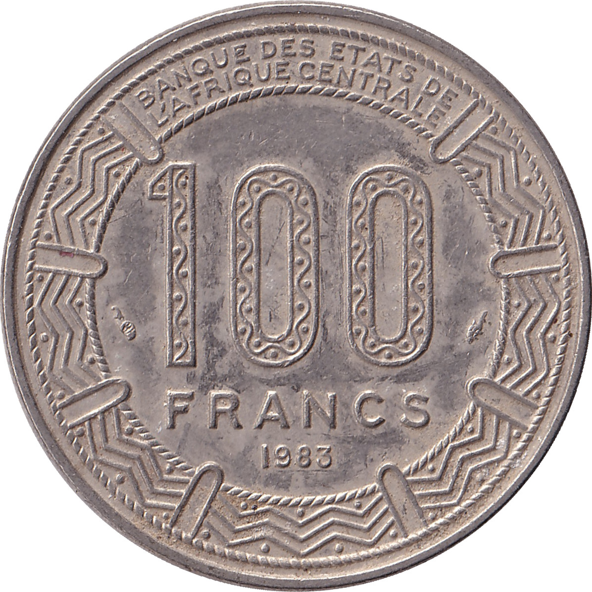 100 francs - République Centrafricaine