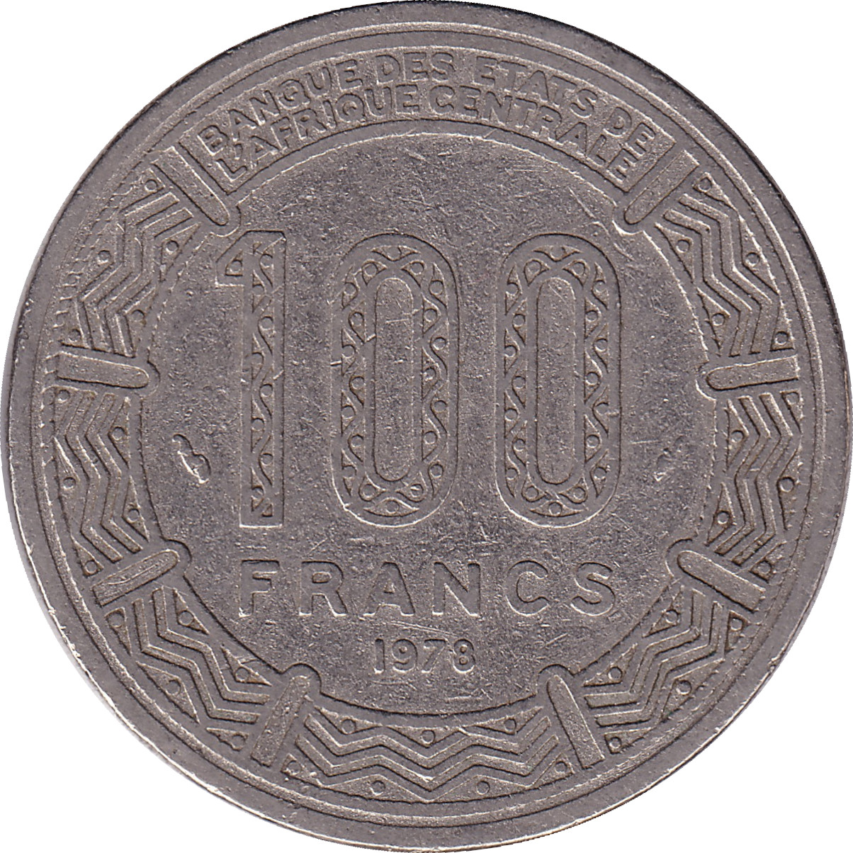 100 francs - Empire Centrafricain