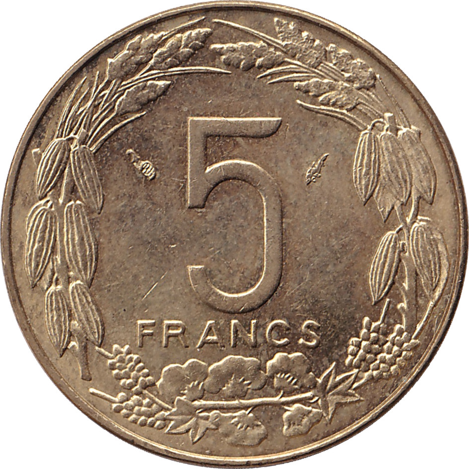 5 francs - Antilopes