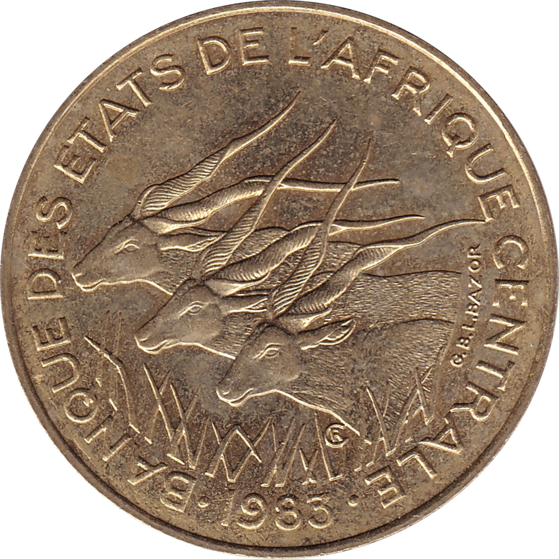 10 francs - Antilopes