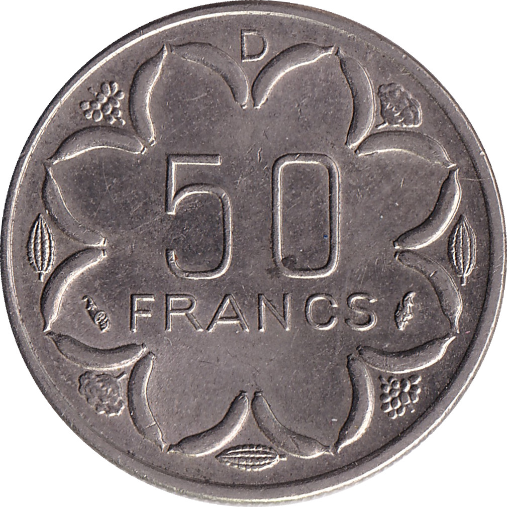 50 francs - Antilopes