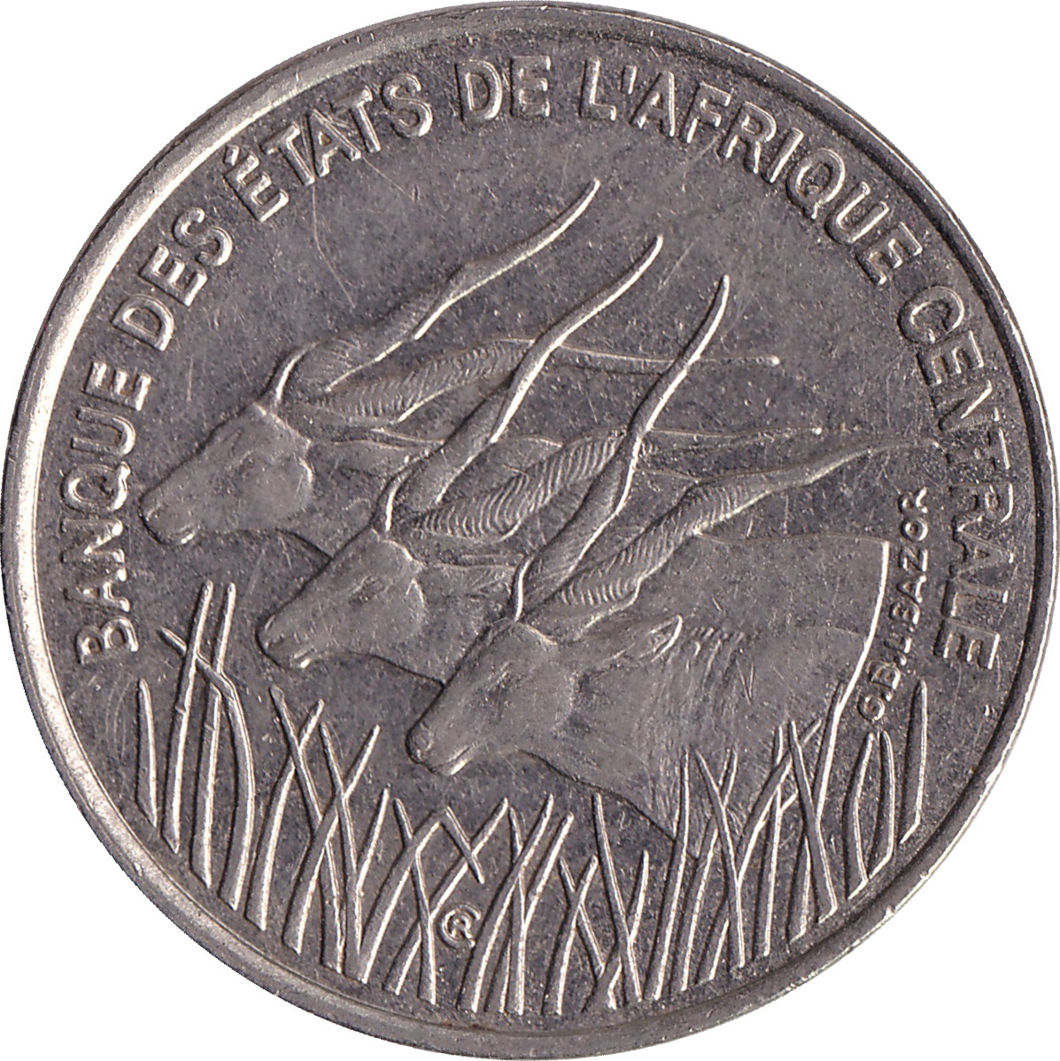 100 francs - Antilopes