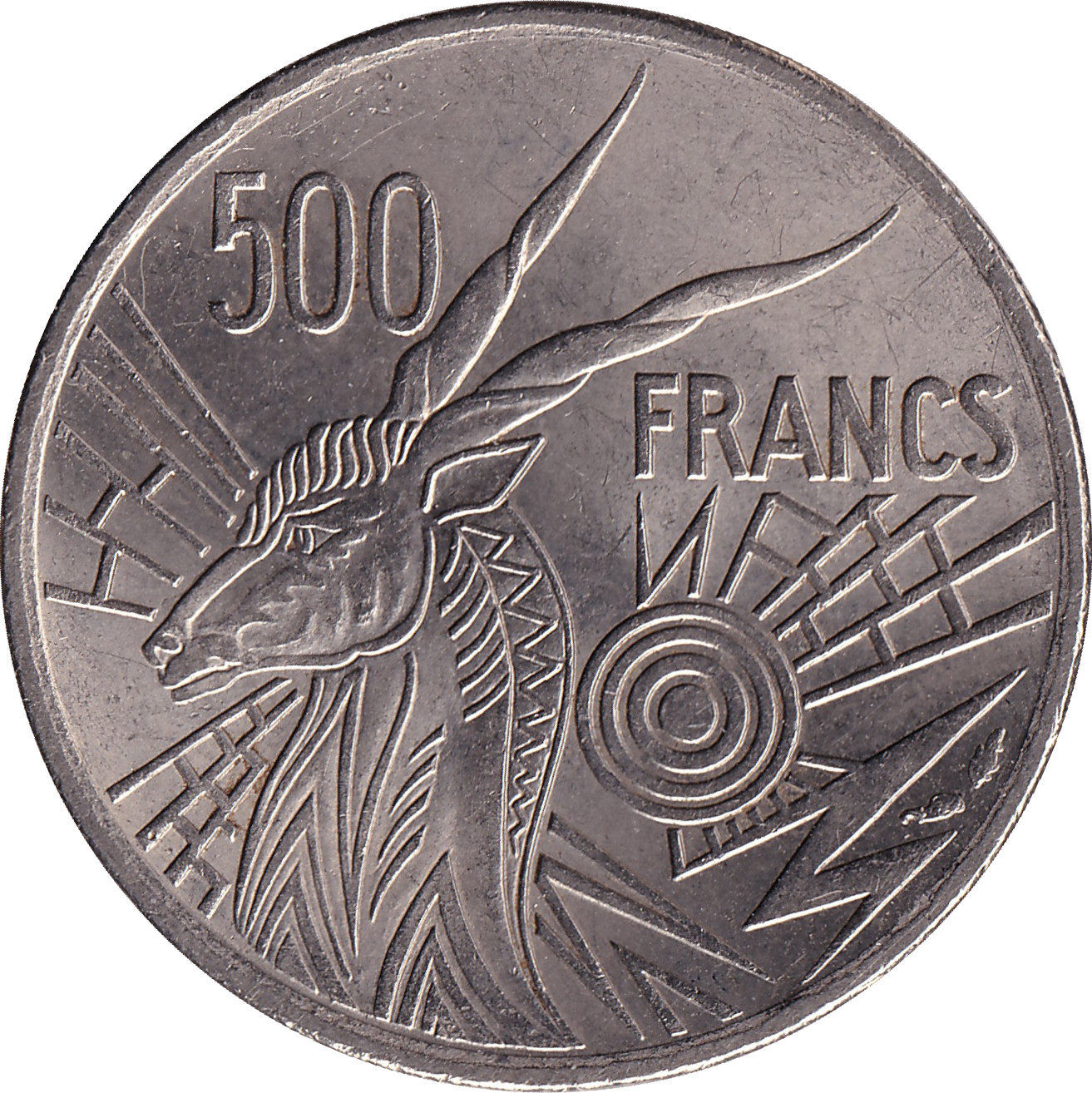 500 francs - Antilope