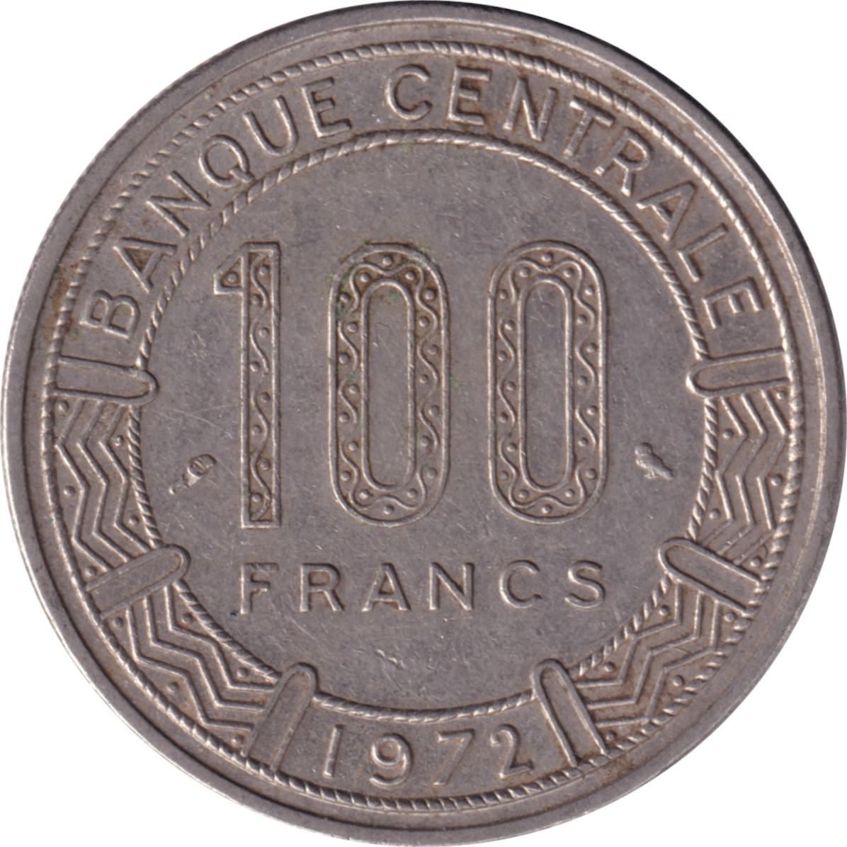 100 francs - Banque centrale