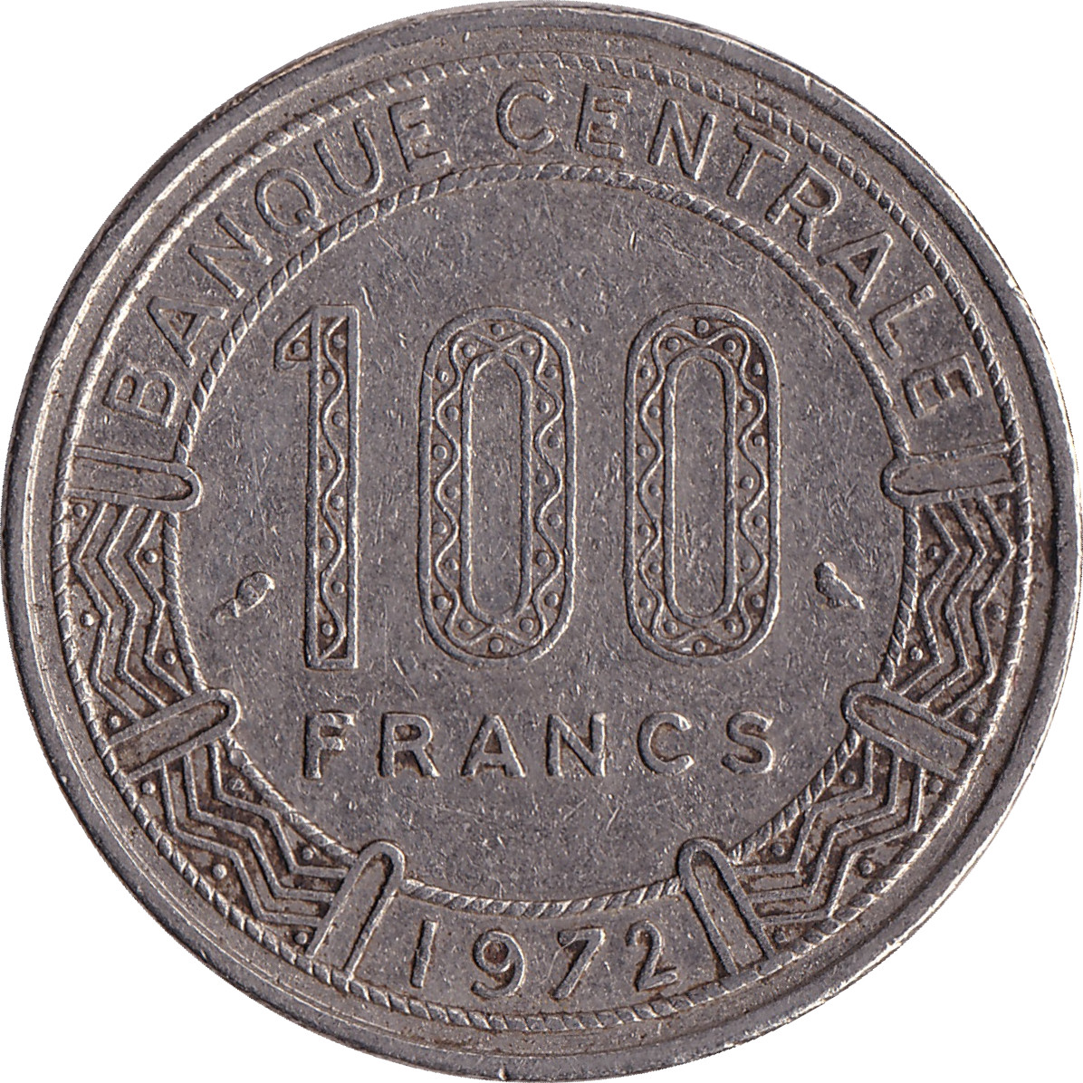 100 francs - Banque centrale