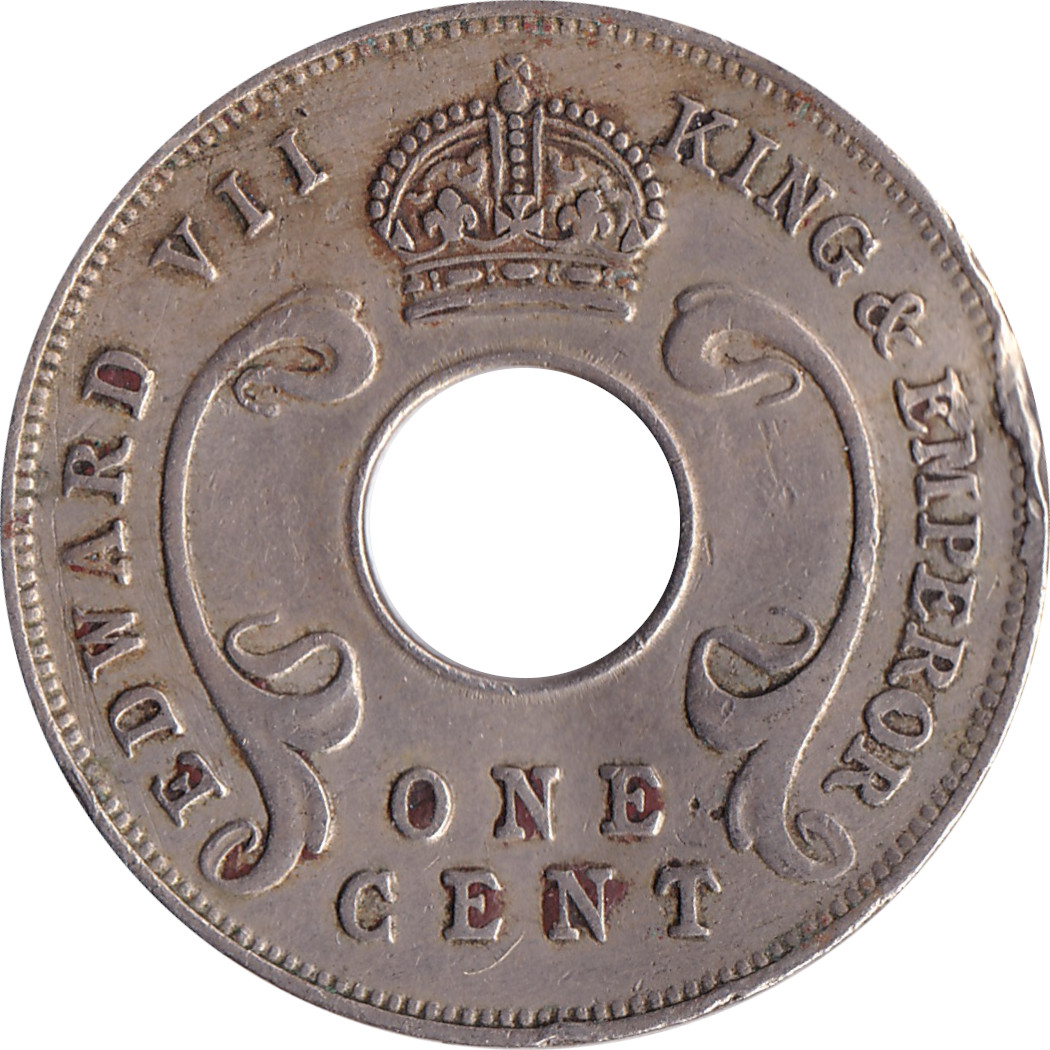 1 cent - Edward VII - Cupronickel