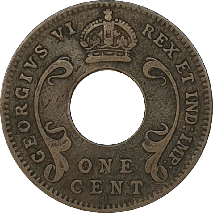 1 cent - George VI - Emperor