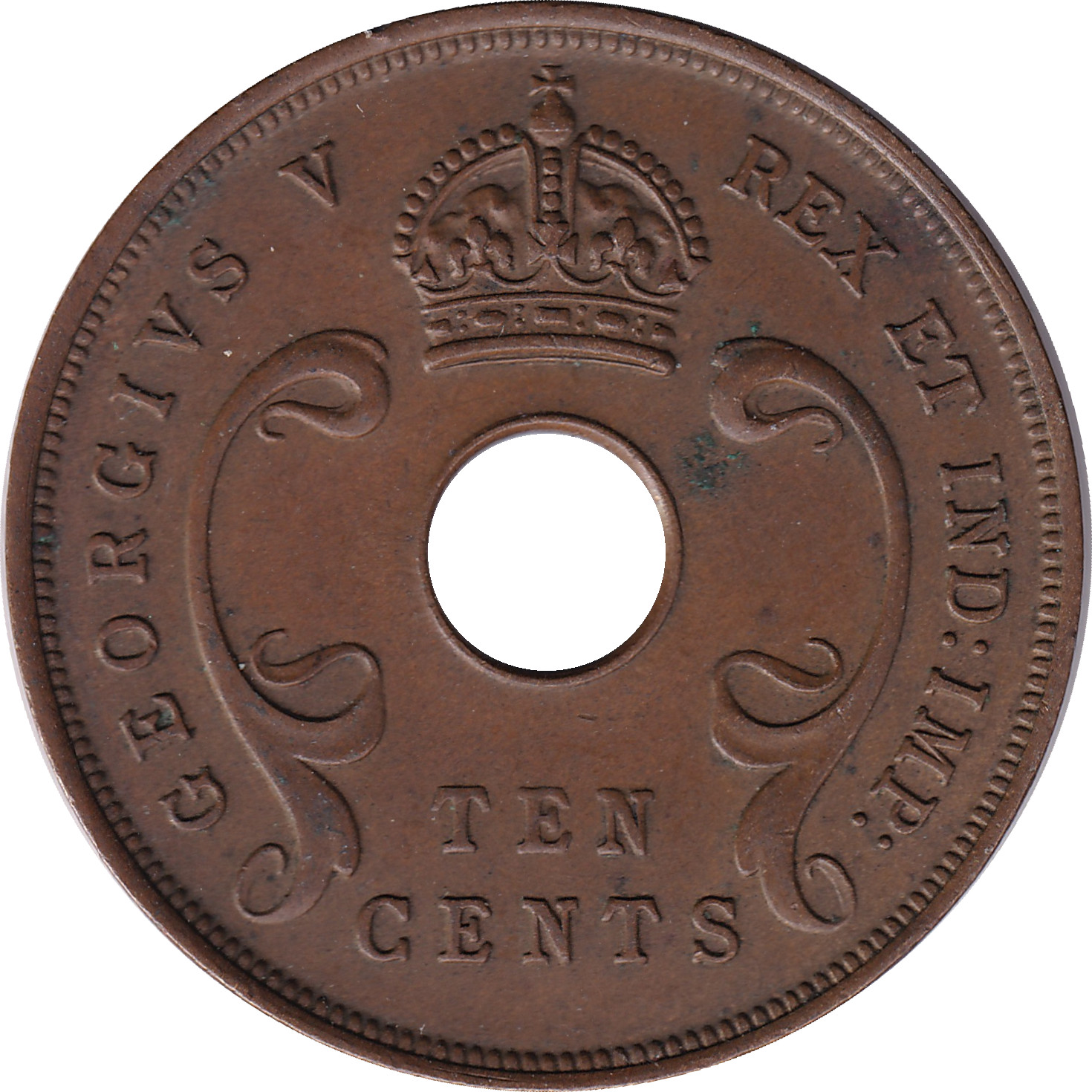 10 cents - George V - Bronze