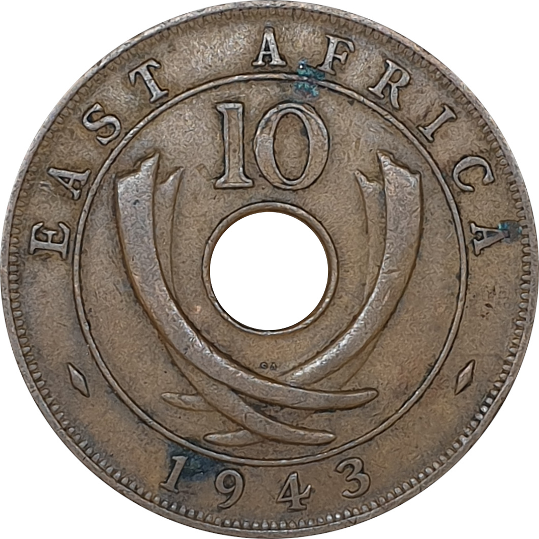 10 cents - George VI - Emperor - Largest