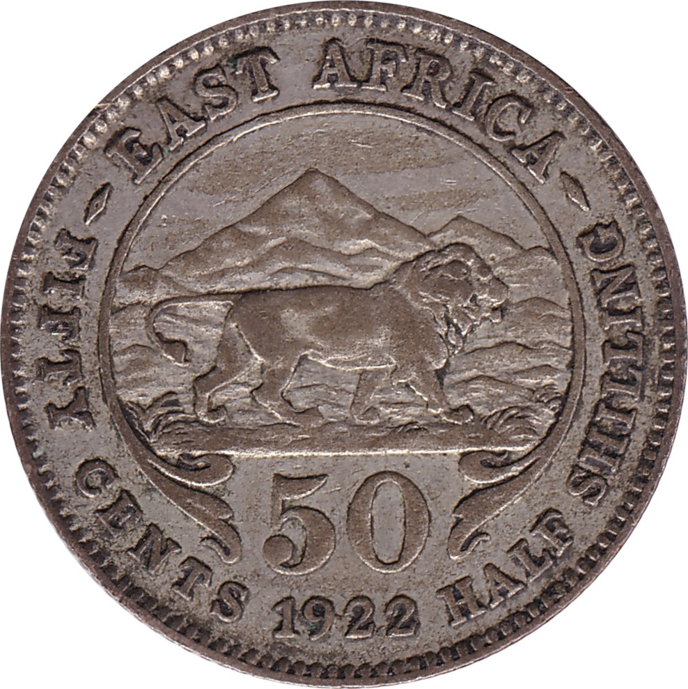 50 cents - Georges V - Half shilling