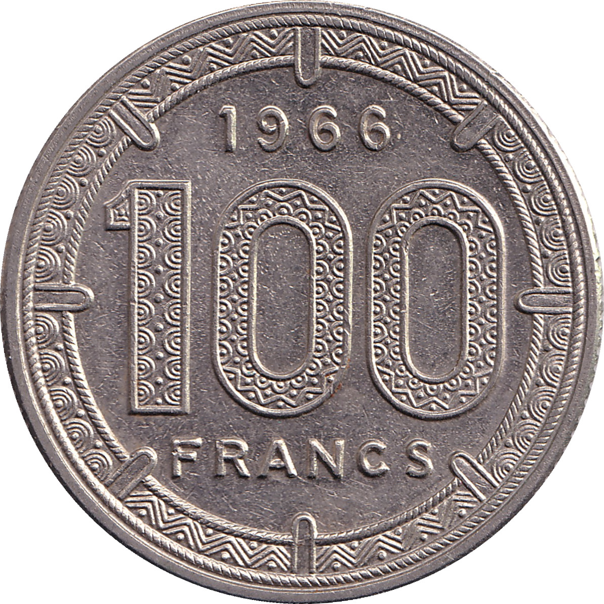 100 francs - Etat du Cameroun