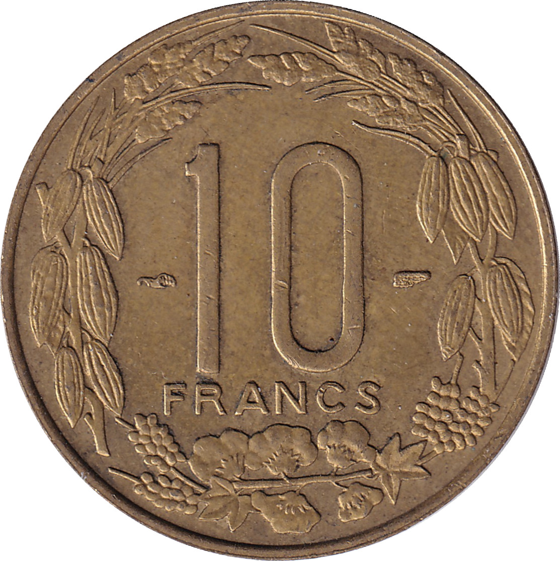 10 francs - Institut d'émission - Cameroun