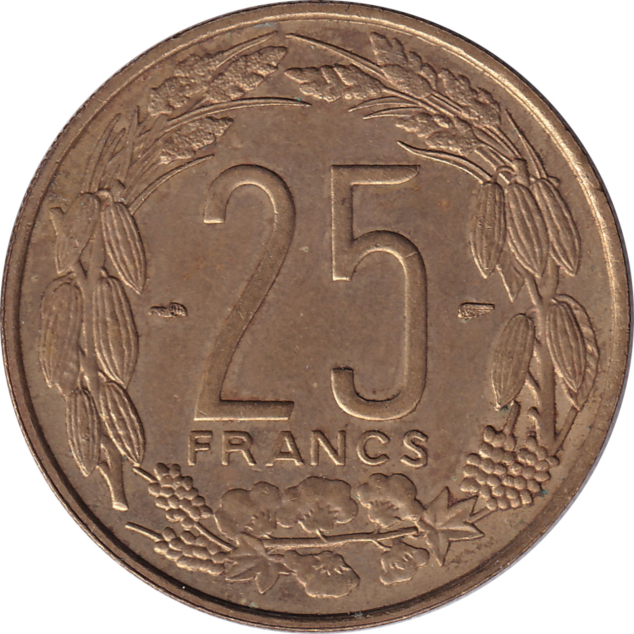 25 francs - Institut d'émission - Cameroun