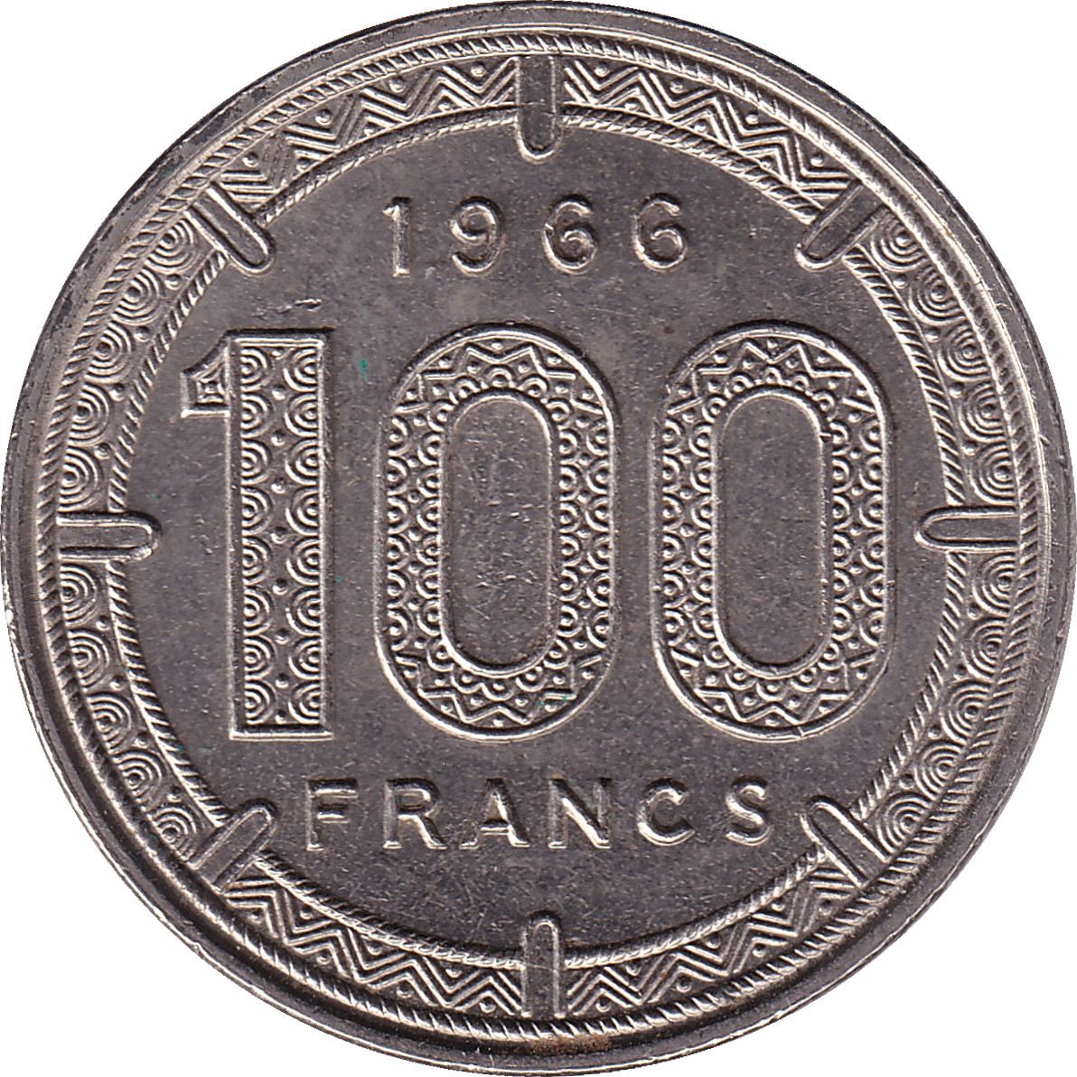 100 francs - Banque Centrale