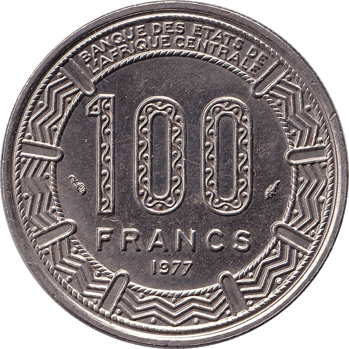 100 francs - République gabonaise