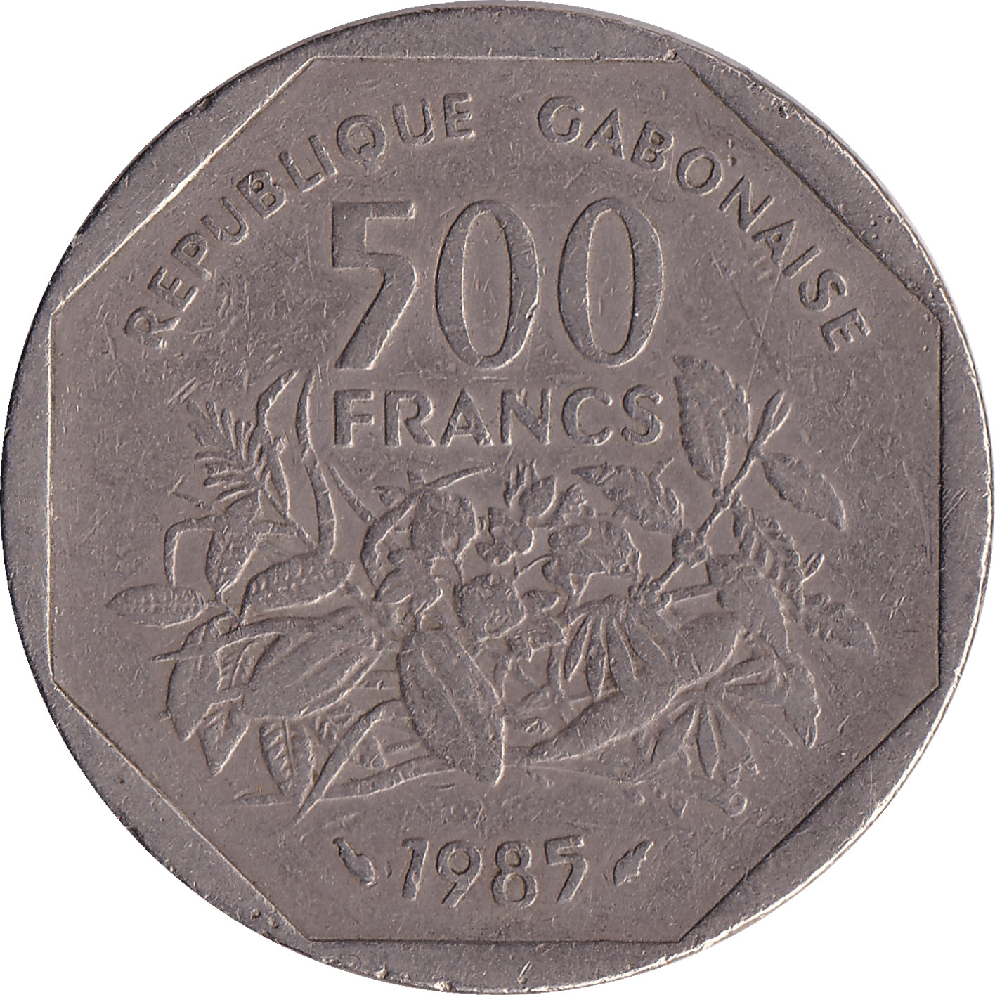 500 francs - République gabonaise