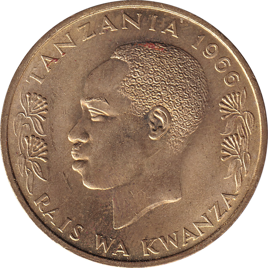 20 senti - Président J.K. Nyerere