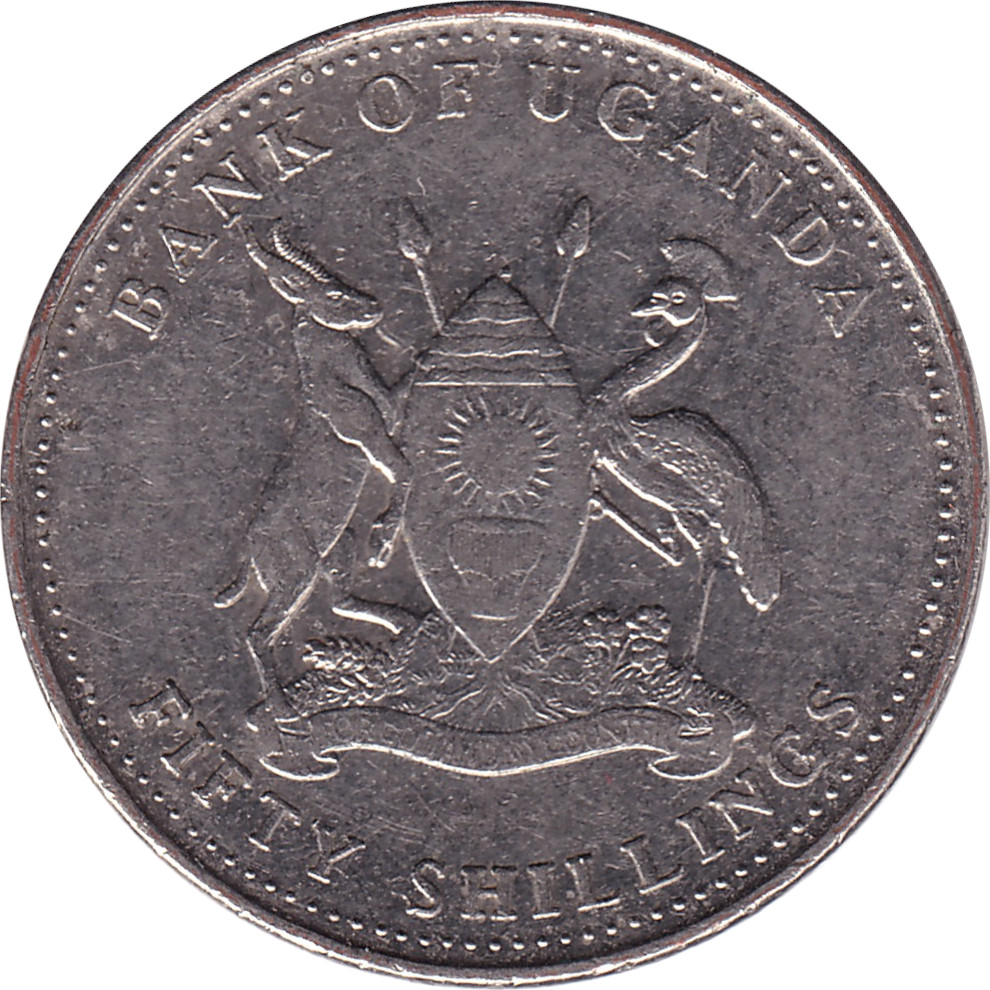 50 shillings - Buffle d'Afrique