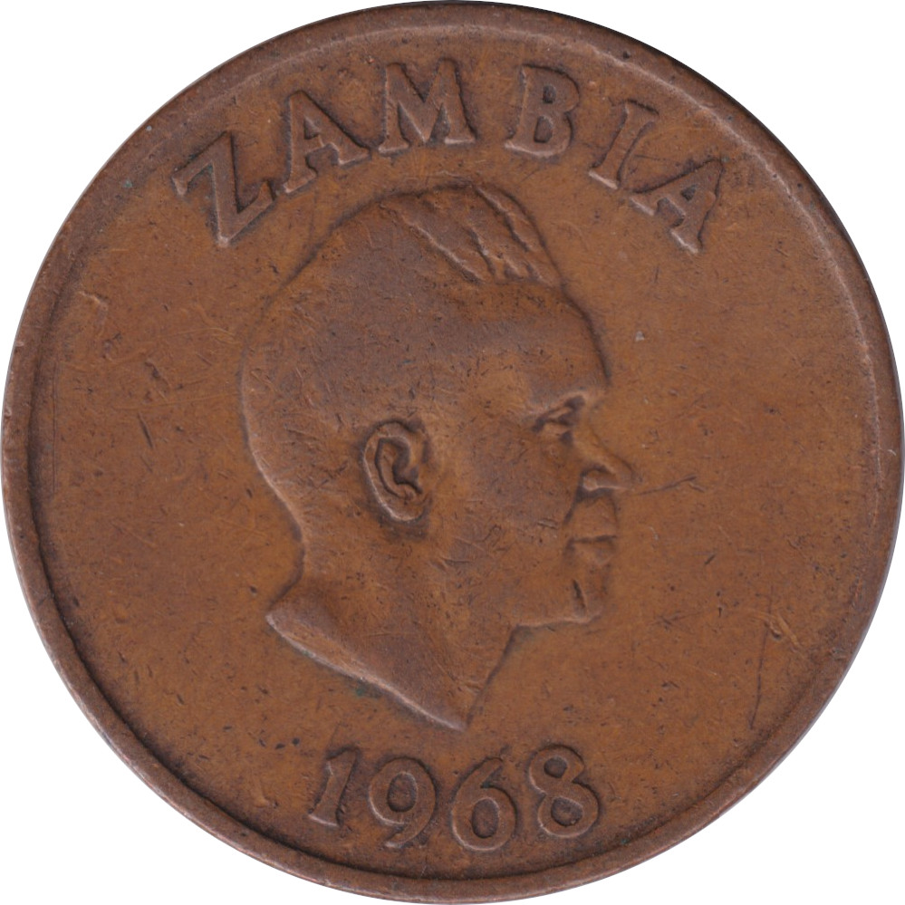 2 ngwee - Kaunda - Bronze